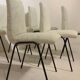 Set of 6 "Robert" chairs by Pierre Guariche for Meurop, 1961