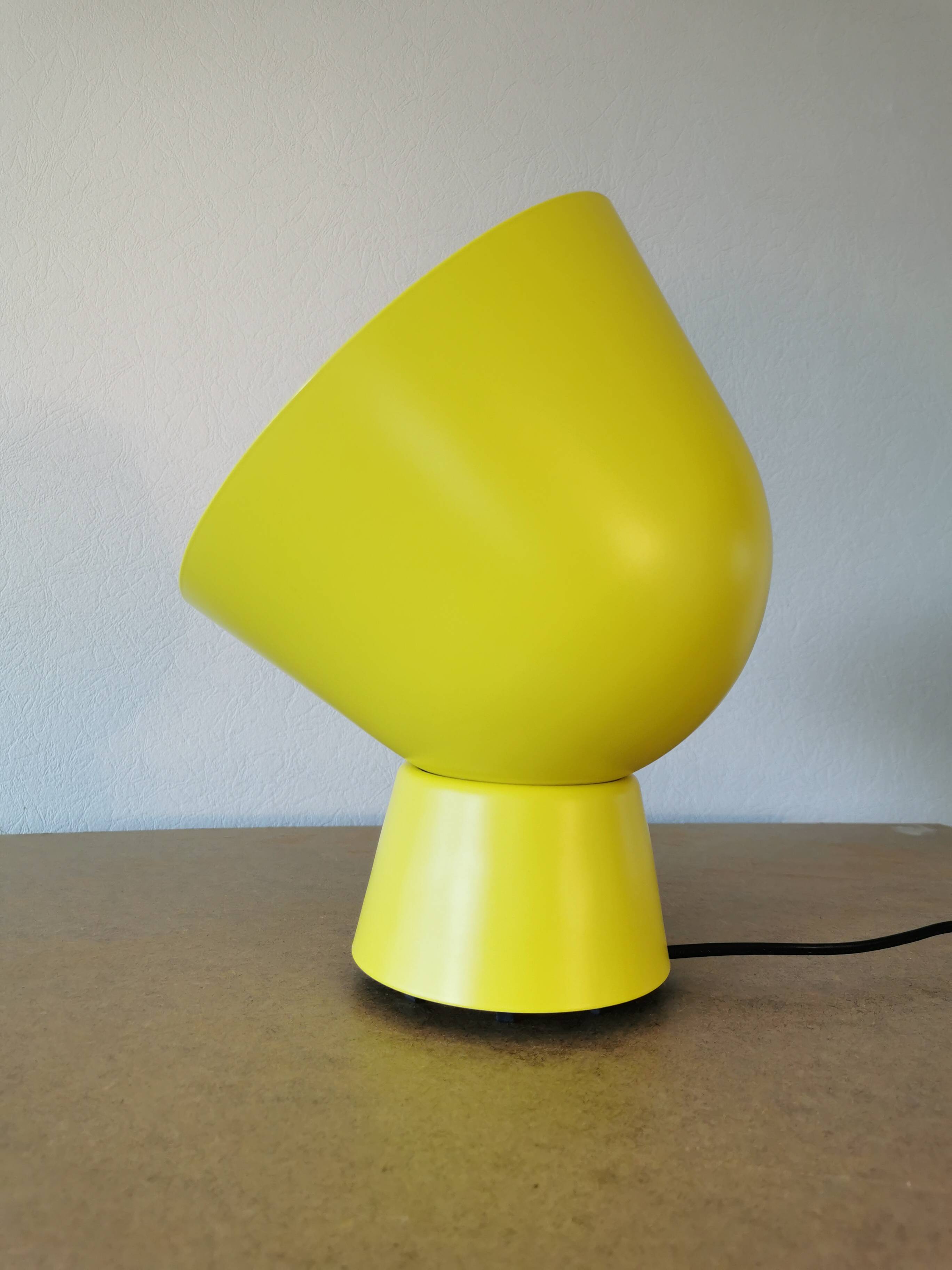 Ola Wihlborg yellow Scandinavian lamp or wall light for Ikea, 2017.