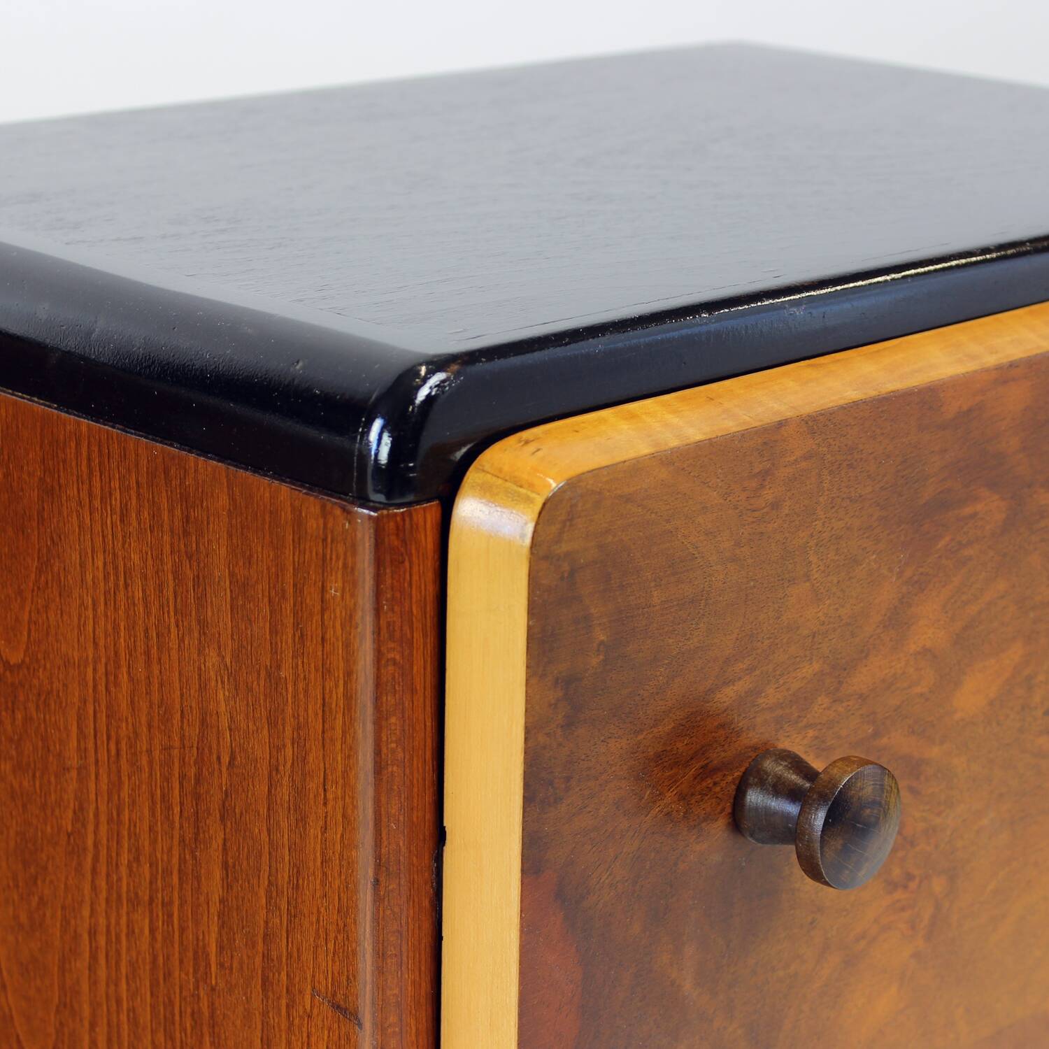 Pair Of Czechoslovak Modernist Bedside Tables, Circa 1935