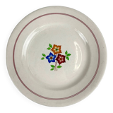 Round plate "The Beehive", Moulins des Loups, 20th century