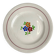 Round plate "The Beehive", Moulins des Loups, 20th century