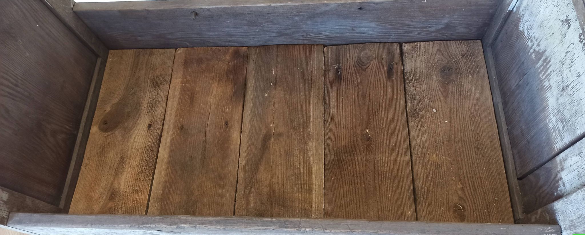 Old, antique cradle.
