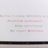 White Luxury Olympia Typewriter