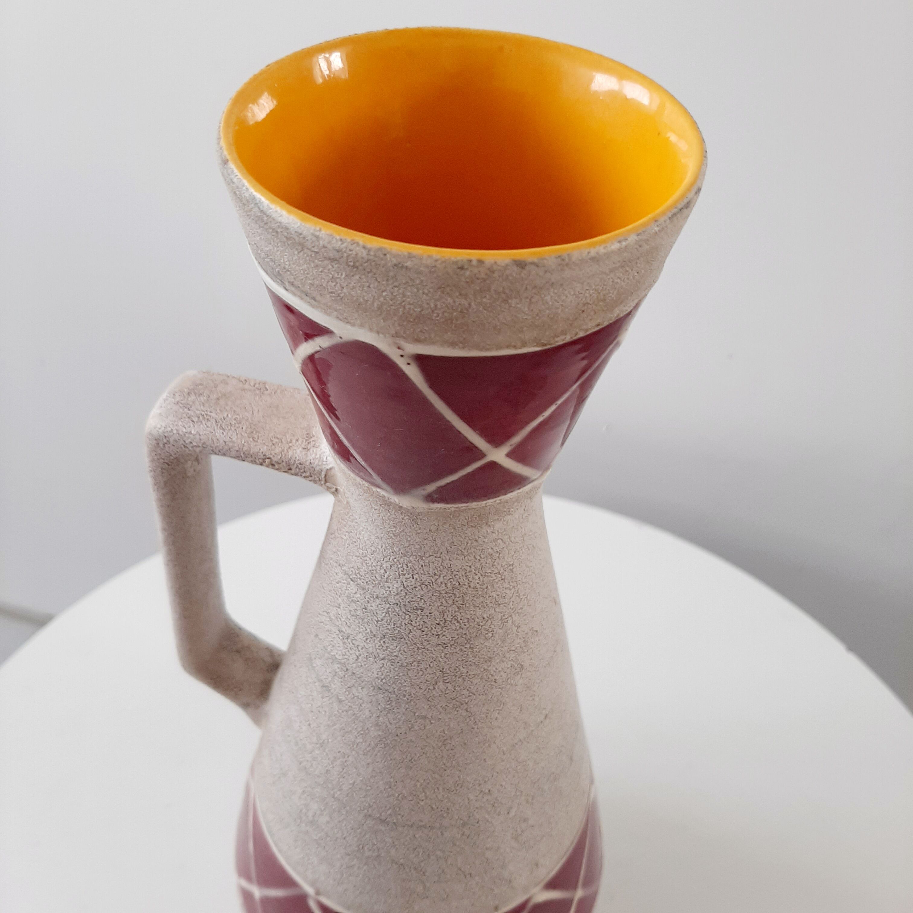 Vintage West Germany vase with handle