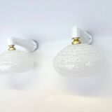 Antique porcelain wall lights