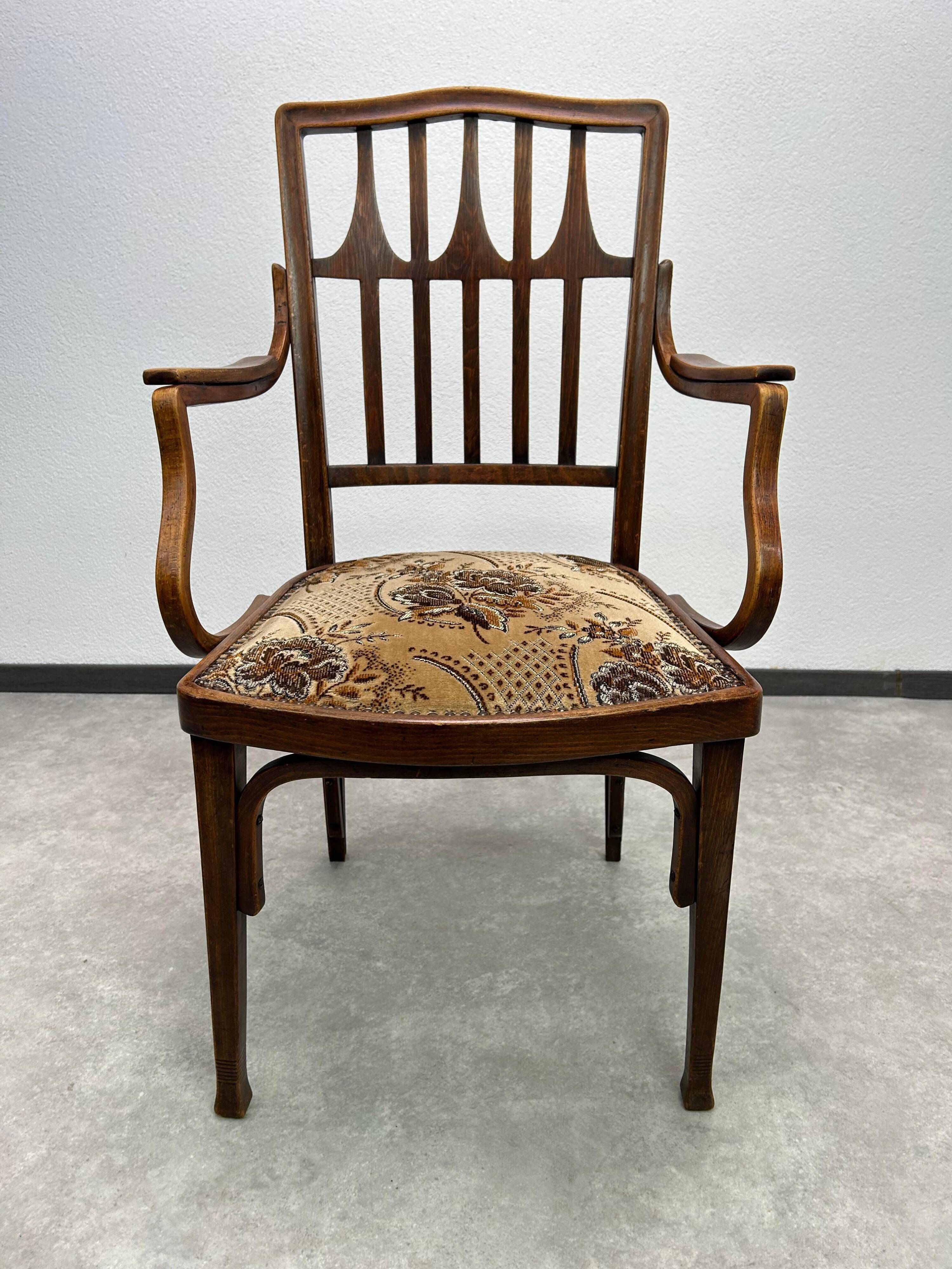 Office chair no. 327 by Kolo Moser for J.J. Kohn