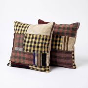 Set of 2 vintage kilim cushion covers 51x51 cm