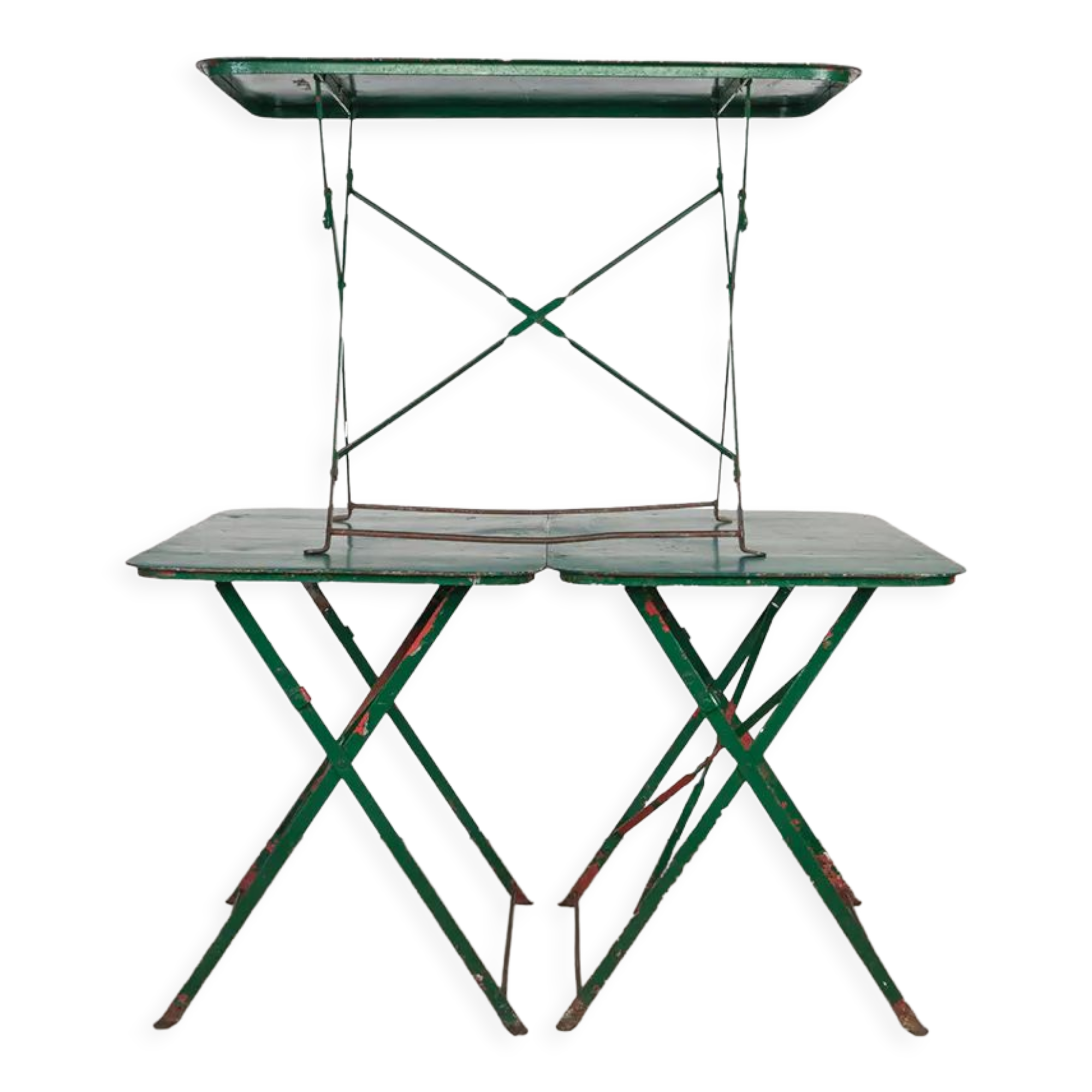 French Iron Garden Tables Set
