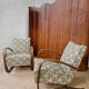 Art Deco armchairs Jindrich Halabala H-269