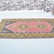 Tapis turc bio rose et jaune sku 3283