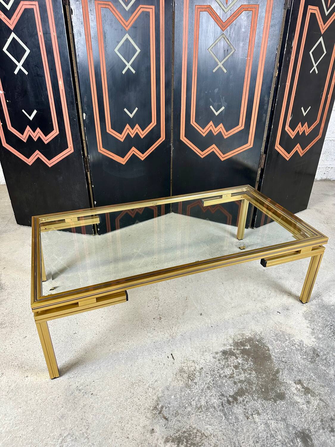 Pierre vandel coffee table 1980s