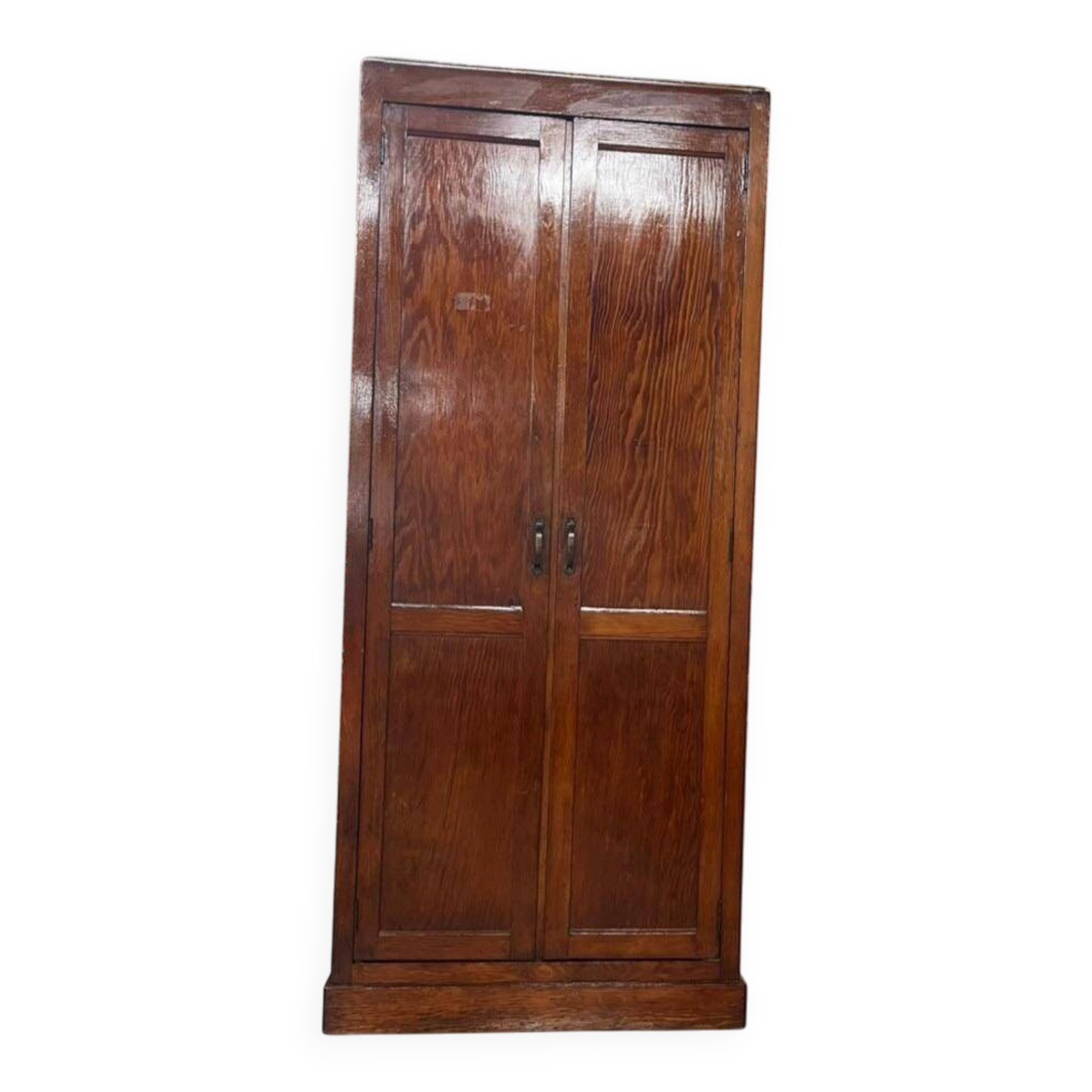 Vintage wooden wardrobe / filing cabinet / entrance cabinet