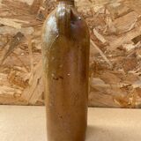 Antique kessel wasser stoneware glazed brown vintage bottle