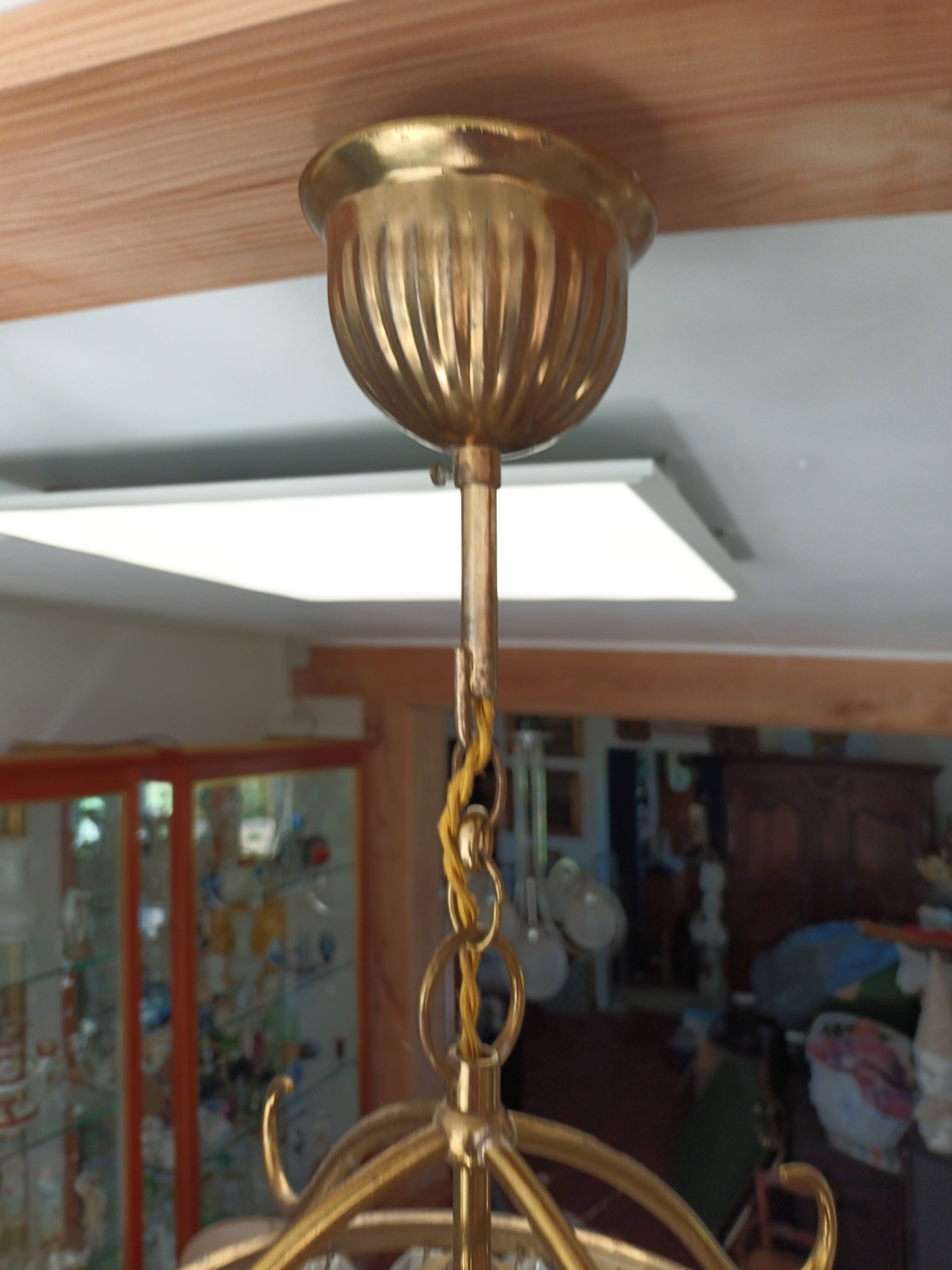 Chandelier pampilles XW th