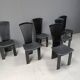 Post modern dining chairs by Pietro Costantini, 1980s, set of 6