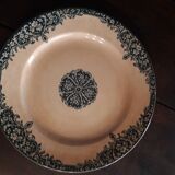 19th Century Plate, Ironstone, Old Man Design - Fontainebleau Pattern