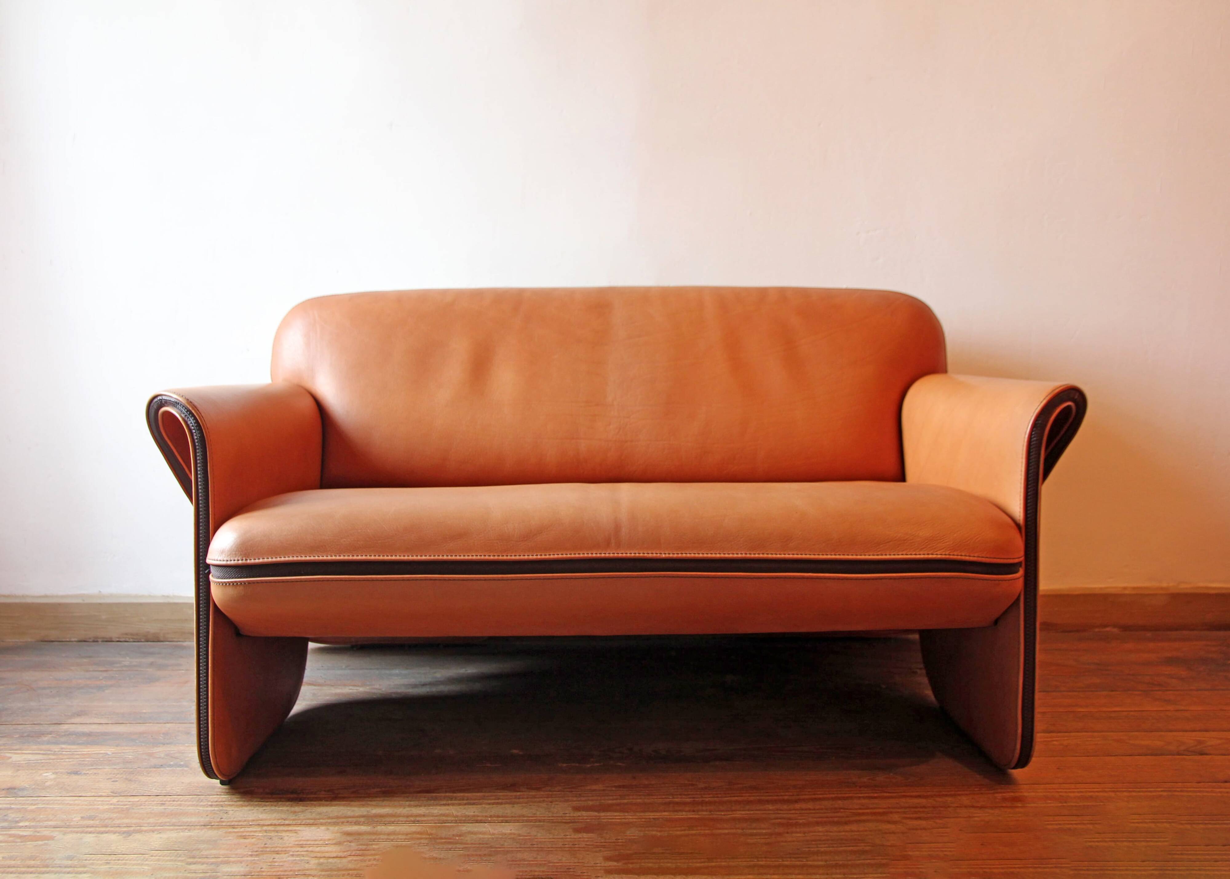 Canapé vintage DS-125 par Gerd Lange pour De Sede, 1978