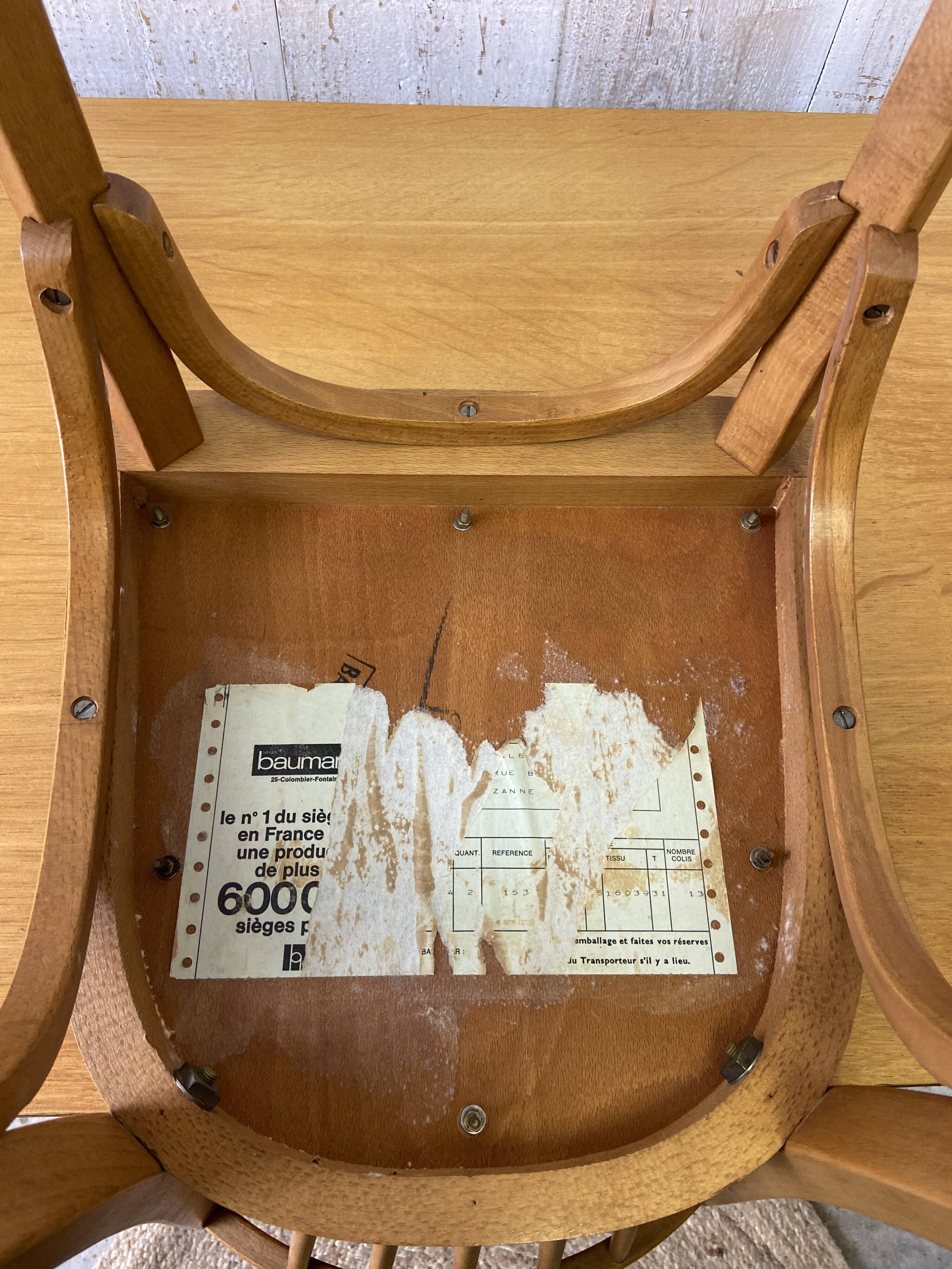 Vintage desk set and Baumann chair