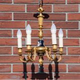 Brass chandelier, western Europe, circa 1950