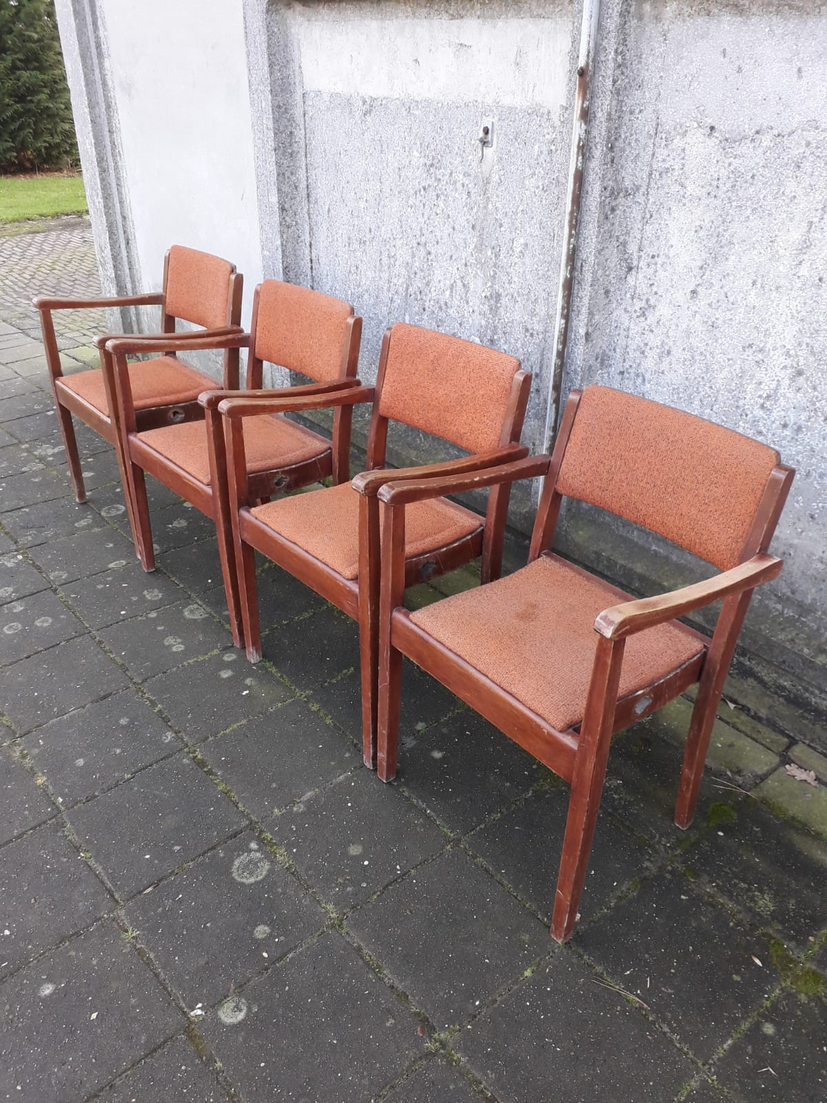 Four armchairs StaKo de Toekomst Dieverbrug 1950