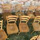 66 Scandinavian chairs or vintage wooden bistro
