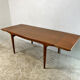 Scandinavian dining table extendable vintage 60's