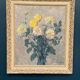 Original Swedish Oil on Panel – “Chrysanthemums” by Max Hellberg – Signed – Vintage & Framed – 68 × 58 cm (26.8" × 22.8")