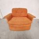 Orange living room set, 1970