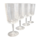 Lot de 4 verres à vin