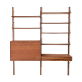 Teak wall unit by Poul Cadovius from the 1960s.