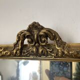 Golden mirror 51X29cm