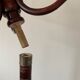 Old parrot coat hanger