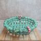 Large openwork bowl in slipware