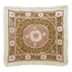 Vintage hand-embroidered tablecloth 140x158 cm