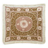 Vintage hand-embroidered tablecloth 140x158 cm