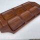 Scandinavian style teak serving tray circa 1960s