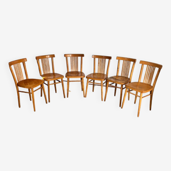 Ensemble de 6 chaises de bistrot