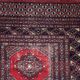 Antique Uzbek Bukhara handmade rug 92 cm x 162 cm 1930s - 1C1234