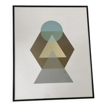 Illustration Braun studio encadrée