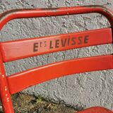 Pair of Tolix bistro chairs