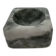 Green marble salt pot