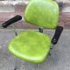 Paire de fauteuils simili vintage 1960