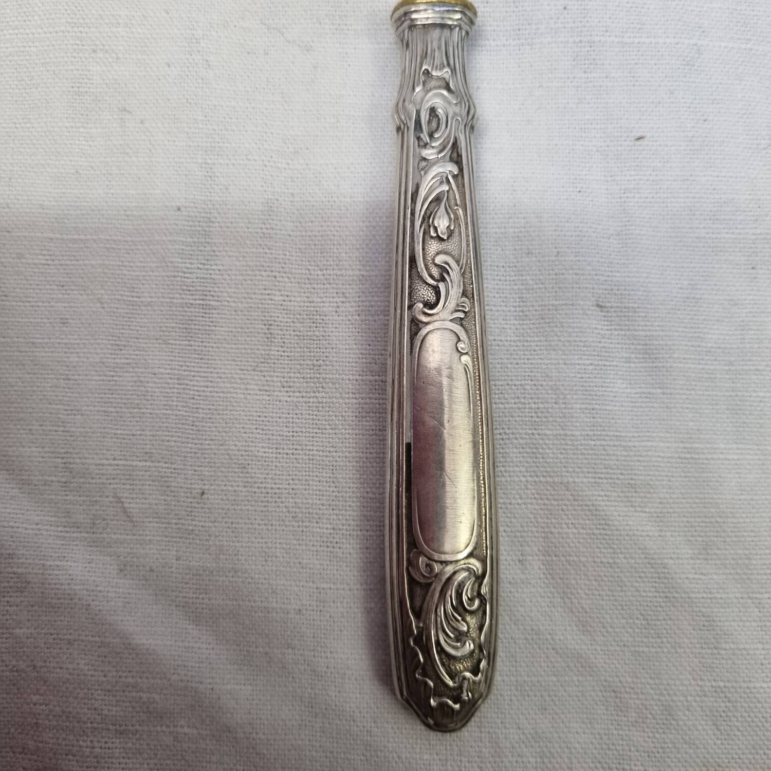 Silver serving cutlery for petits fours