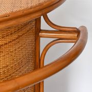 Vintage bar furniture with these two rattan stools from the 1960s/70s