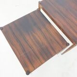 Mid-century wooden nesting tables, The Netherlands 1950's