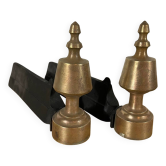 Pair of andirons