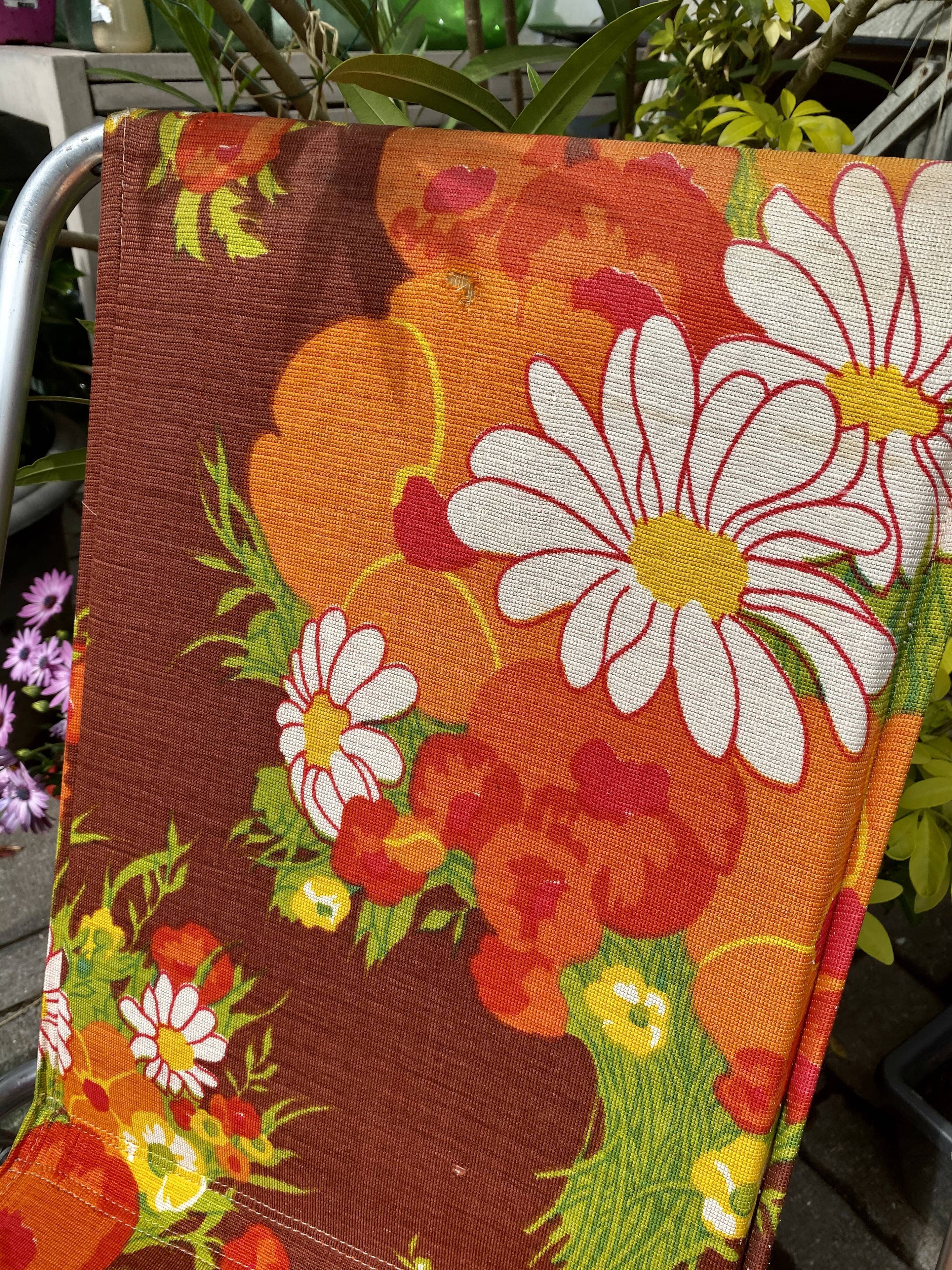 Pair of vintage camping chairs