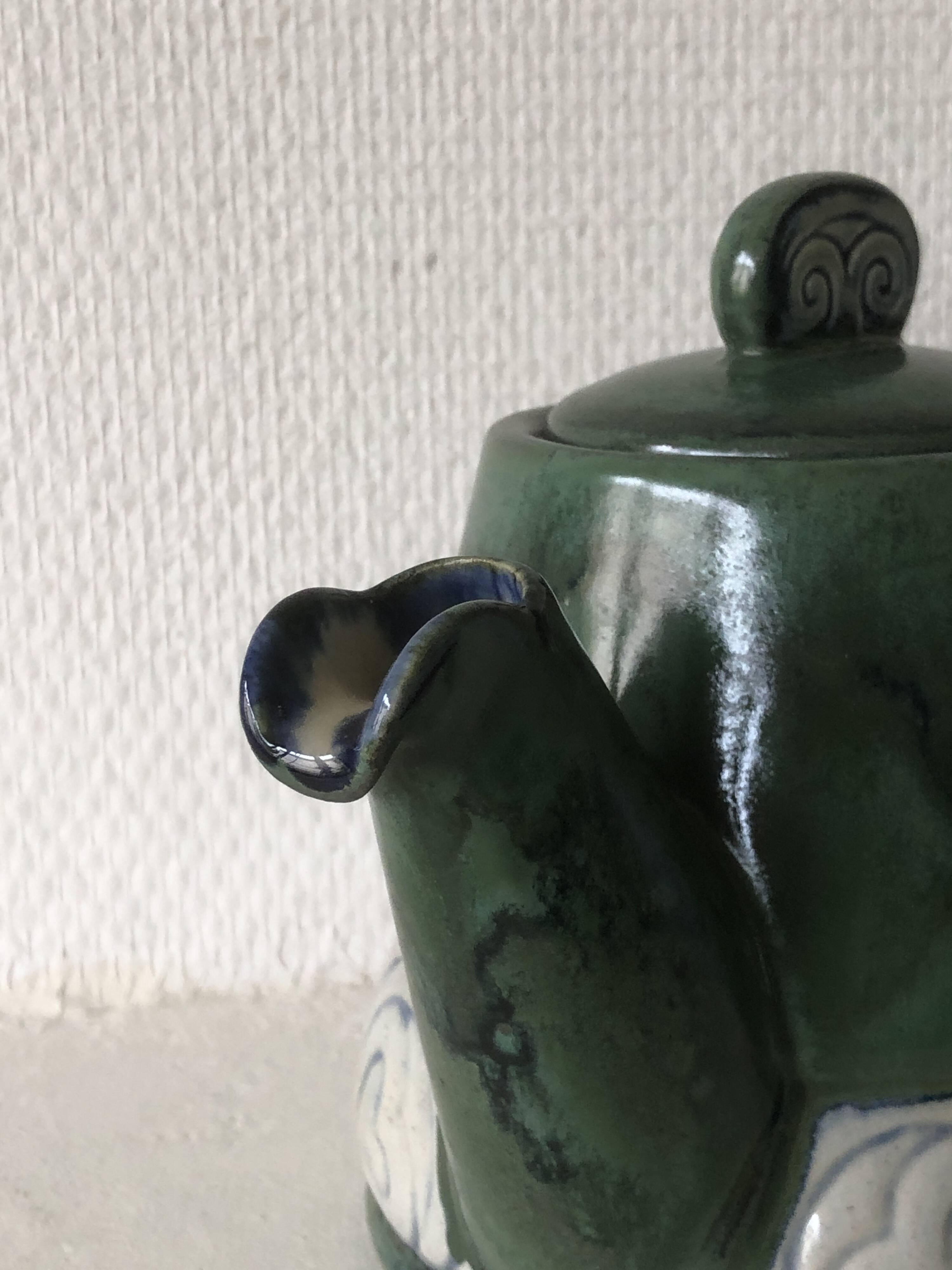 Henriot Quimper teapot