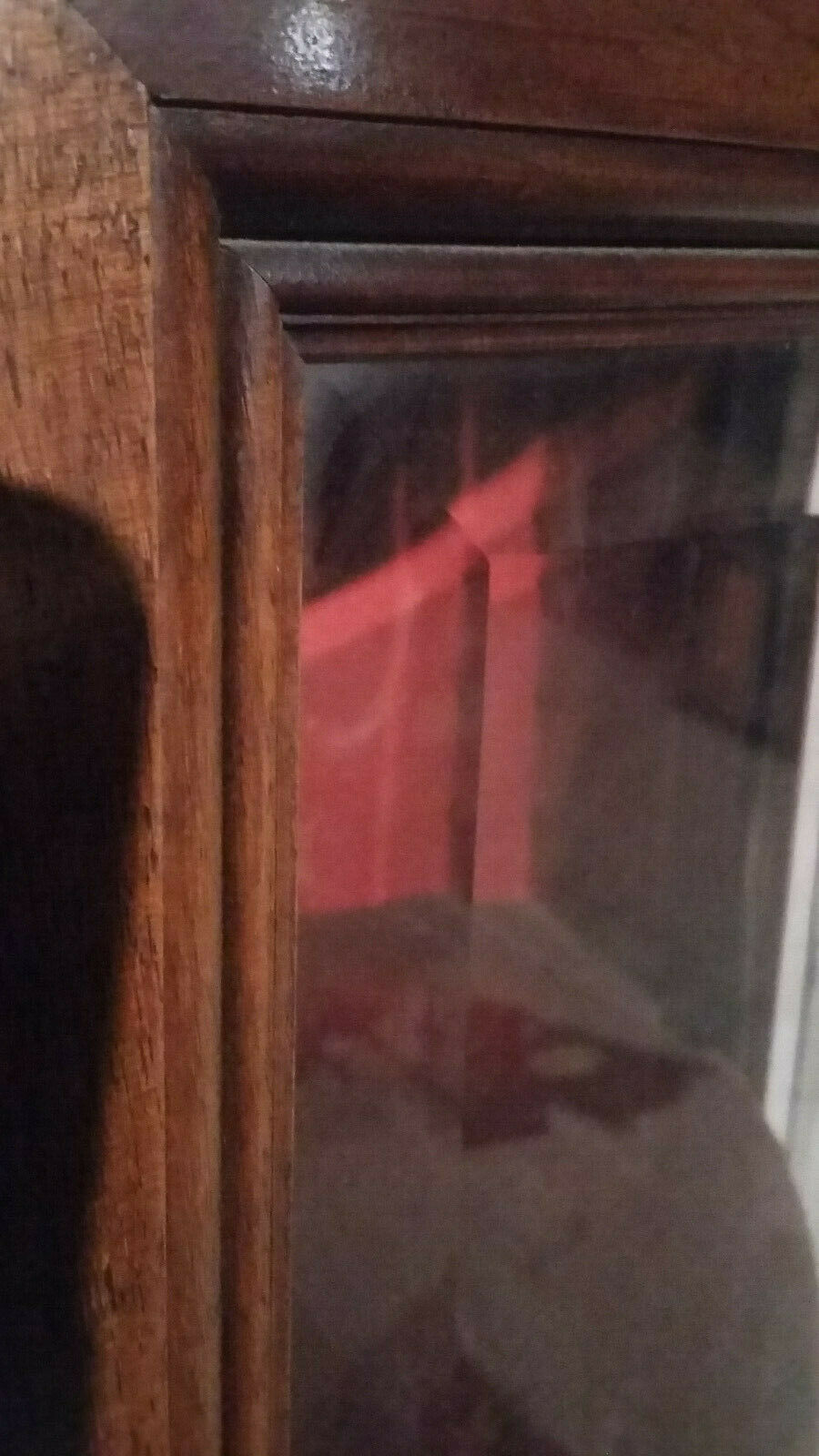 Walnut Renaisance corner buffet