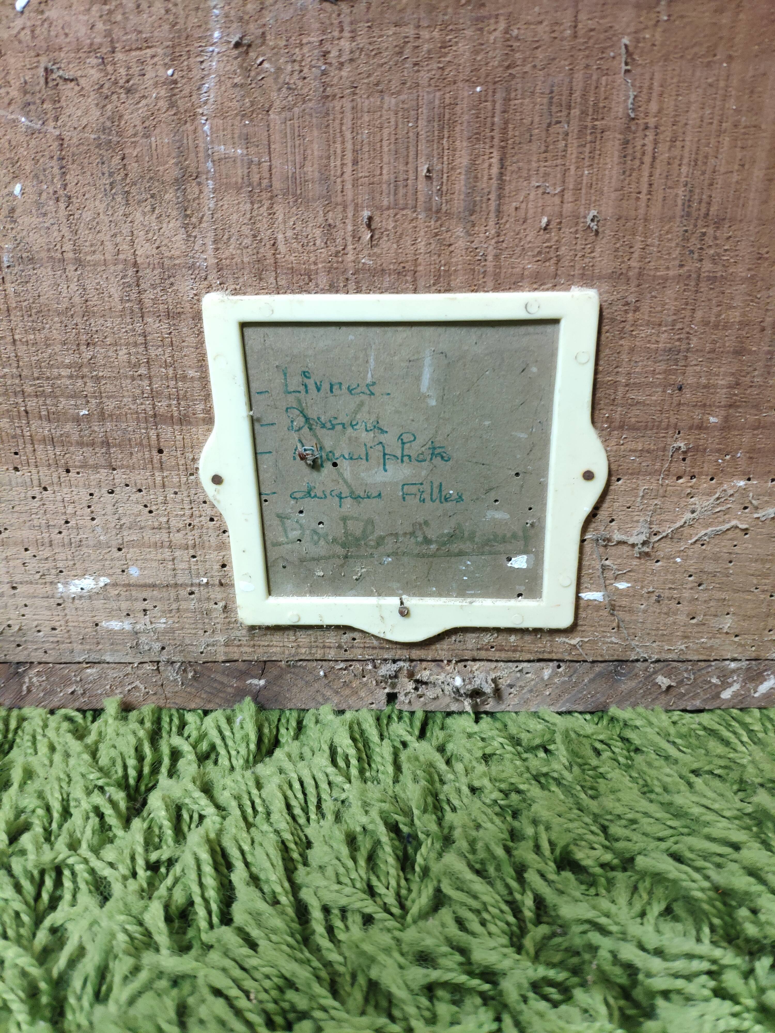 Old-year ammunition crate 60 French army